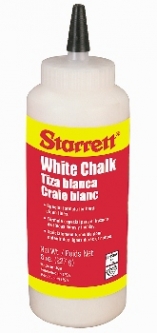 SC8W Starrett Chalk Refill, 8oz White